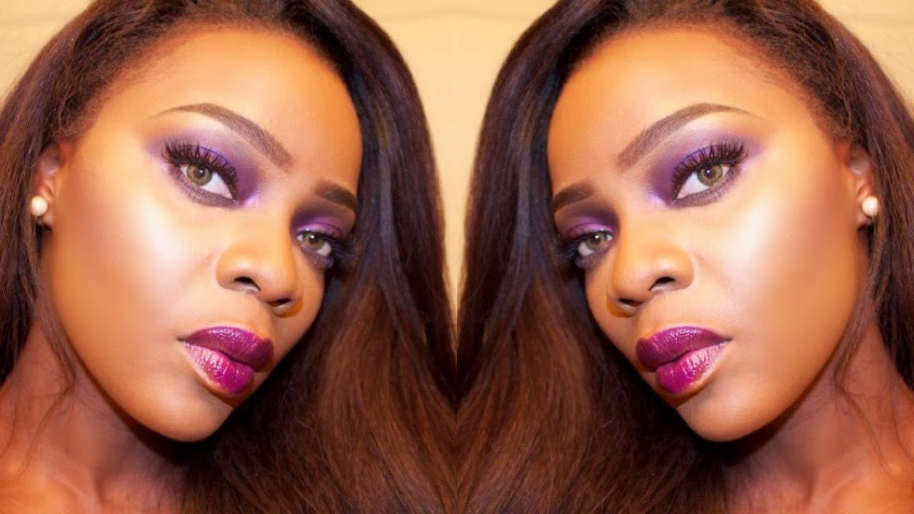 Makeup Tutorial: Purple Rain | Aymonegirl