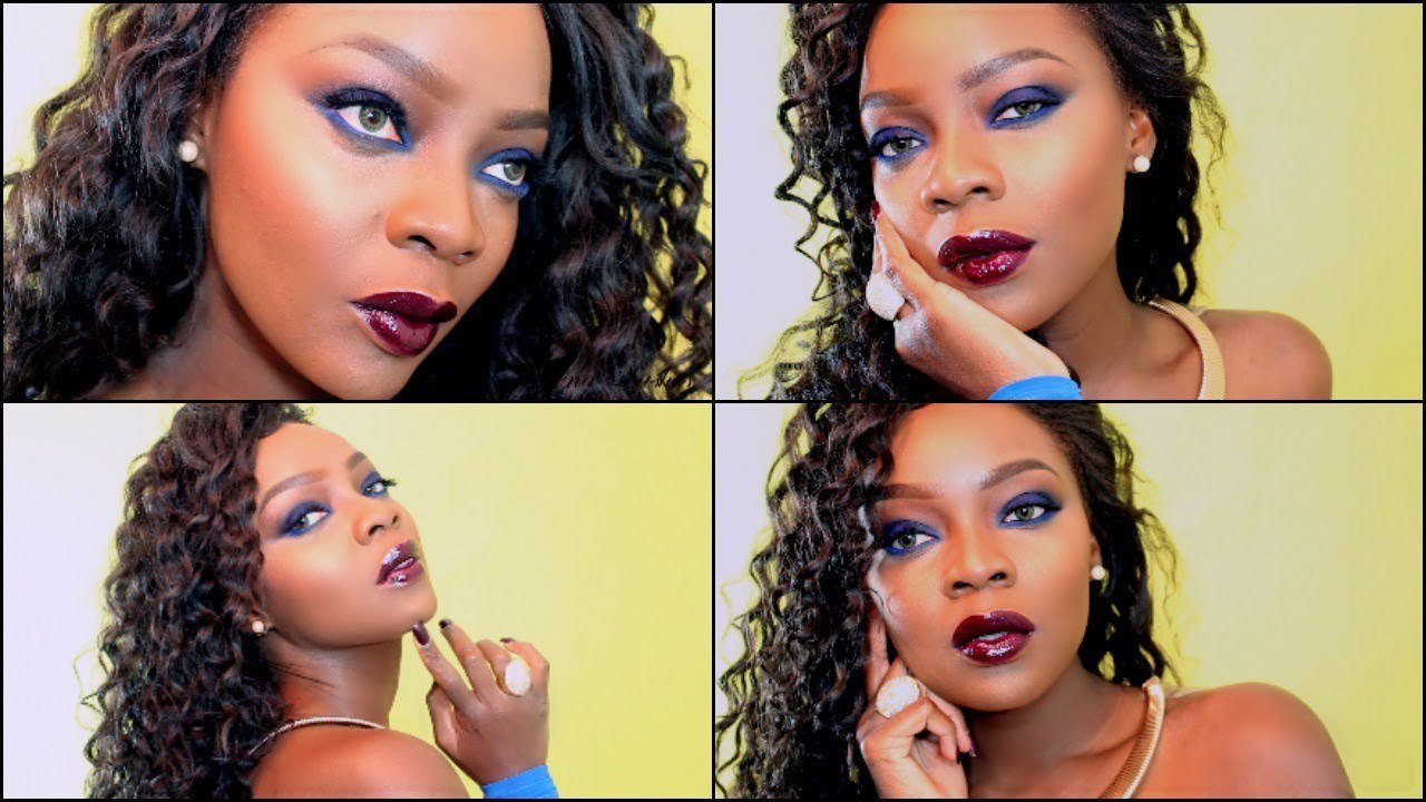 Makeup Tutorial Iman For Tom Ford with Mac Alluring Aquatic Modern Lure | Aymonegirl