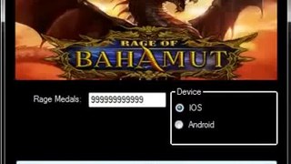 Rage of Bahamut Hack Cheat Tool - Unlimited Rage Medals