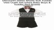 Dress Shorts Suit Tuxedo Vest Outfit Set-Infant Baby Boys & Toddler,Red Bowtie Review