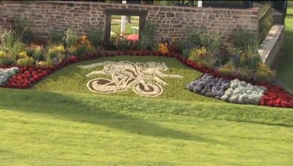 Ville de Baccarat, rues fleuries, Rive droite