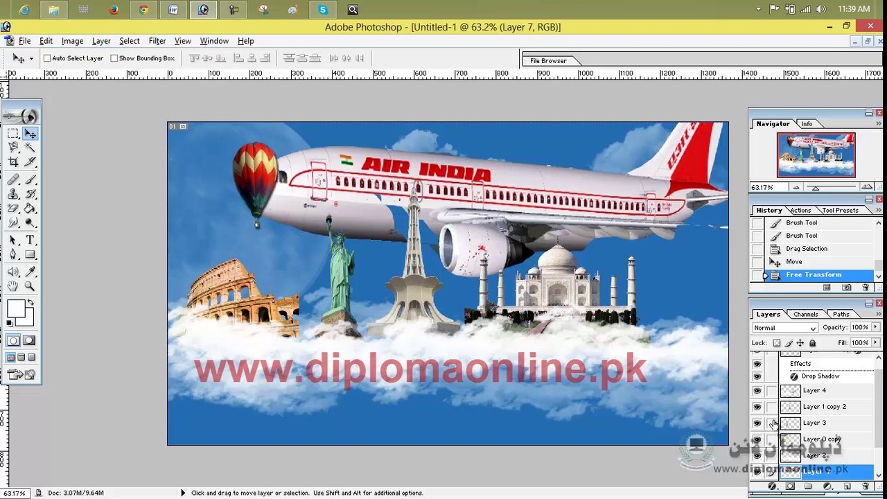 Adobe Photoshop 7.0 Lesson 58