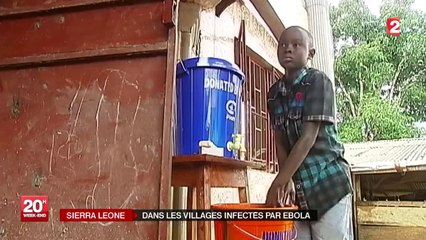 Ebola : l'angoisse dans la zone de quarantaine en Sierra Leone