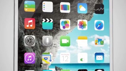 Concept d'un iPad Pro avec recharge sans fil et multi-écran pour iOS 8