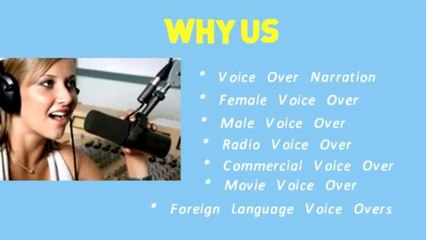 voice over artists