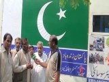 Dr. Asif Mehmood Jah, Celebrations of Pakistan Day with IDPs in Relief Camp.