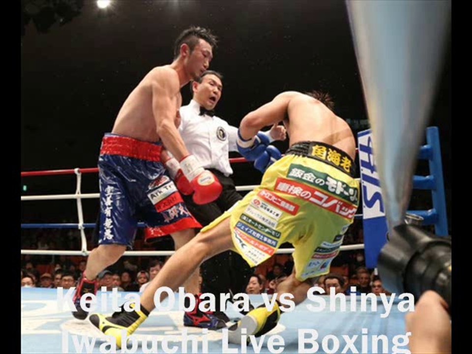 live Keita Obara vs Shinya Iwabuchi