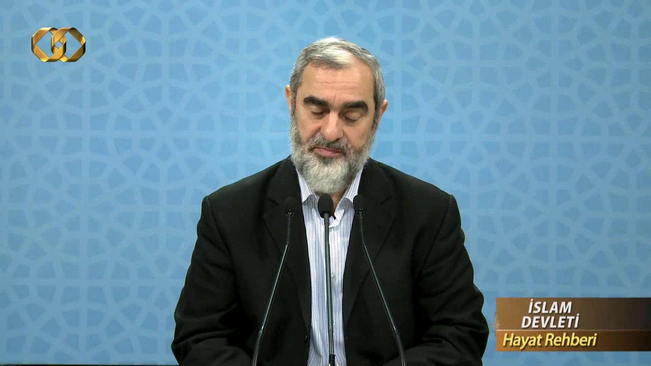 Mü'min olan, Allah Rasûlü'nün Medine'de kurmuş olduğu İslam devletini model almak zorundadır.  - Nureddin YILDIZ - Sosyal Doku Vakfı