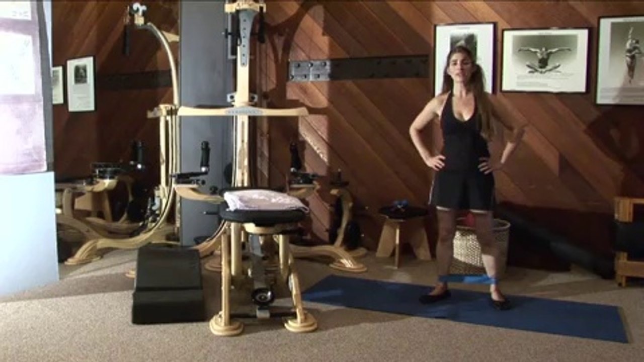 Resistance Band Exercises _ Resistance Band Leg Workouts