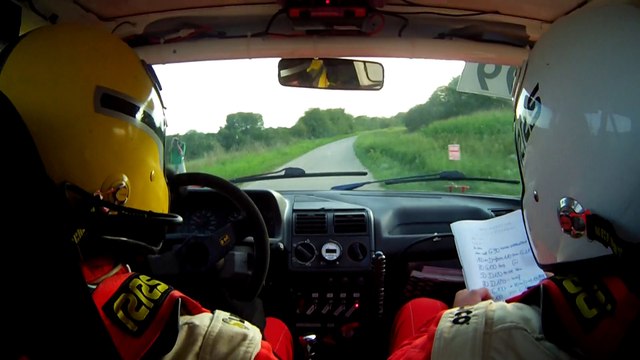 rallye de la plaine 2014 es1 antoine/gabrion 205 f2012