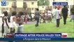 Etats-Unis: Scènes d’émeutes après la mort d’un Noir de 18 ans abattu par la police