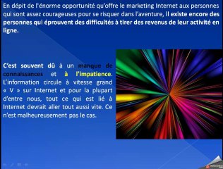 Le marketing Internet, une véritable porte de sortie à ne surtout pas négliger et c’est pour tout le monde !!!!