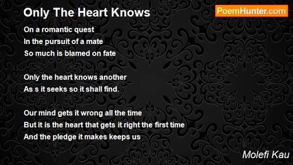 Molefi Kau - Only The Heart Knows