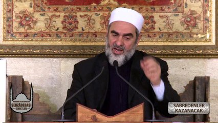 Sabır olmadan hiçbirşey elde edemez, elde ettiklerimizi de muhafaza edemeyiz.  -  Nureddin YILDIZ - Sosyal Doku Vakfı