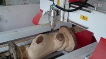 4 axis cnc router with rotary device for wood sculpture engraving video