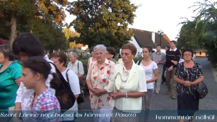 Szent Lőrinc Napi Körmenet - Pásztó