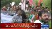 PML N vs PTI Workers in Zaman Park Lahore