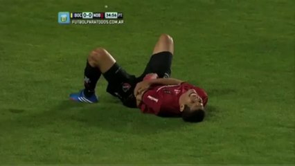 Paraguaio Marcos Cáceres sofre lesão arrepiante