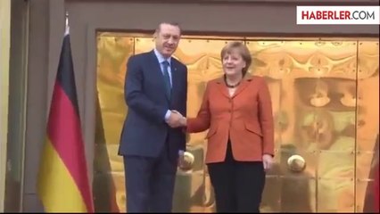 Merkel Erdoğan'ı Kutladı