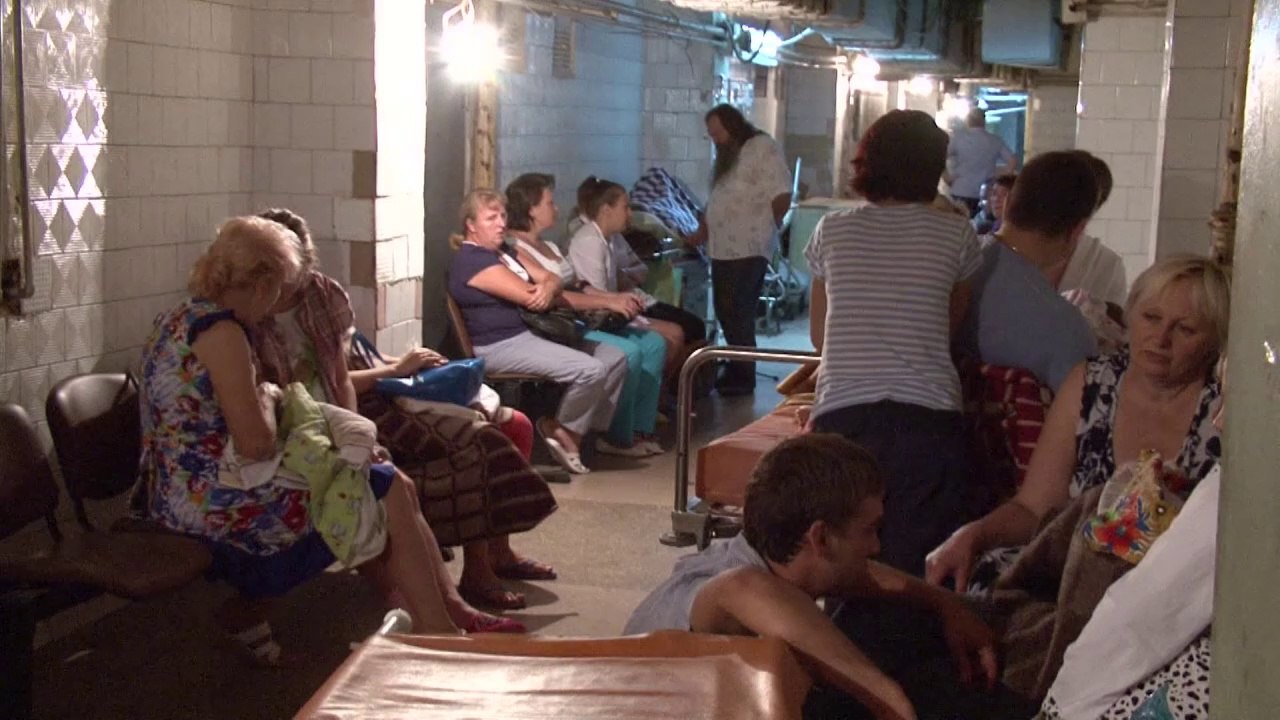 Geboren im Kampfgebiet Donezk