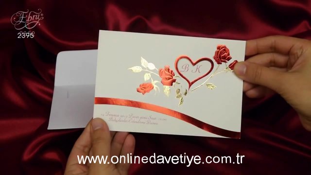 Ebru Davetiye 2395 Montaj - onlinedavetiye.com.tr