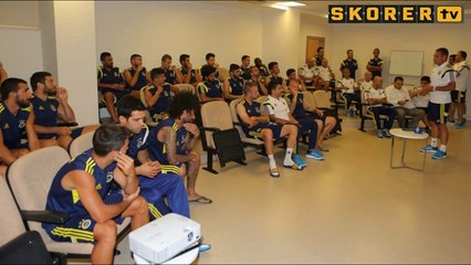 FENERBAHÇE SOYUNMA ODASINDA KÜFÜR SESLERİ...
