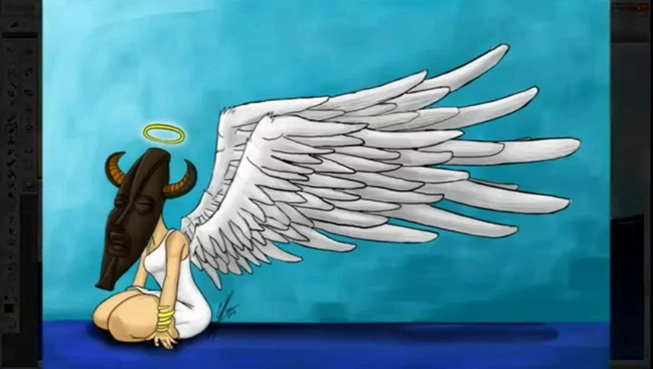 Speedpaint: Masked Angel