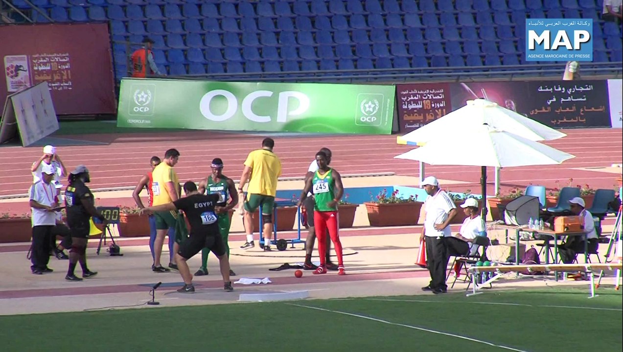 Championnats d'Afrique séniors Marrakech 2014 (poids)- Orazio Cremona médaillé d'or