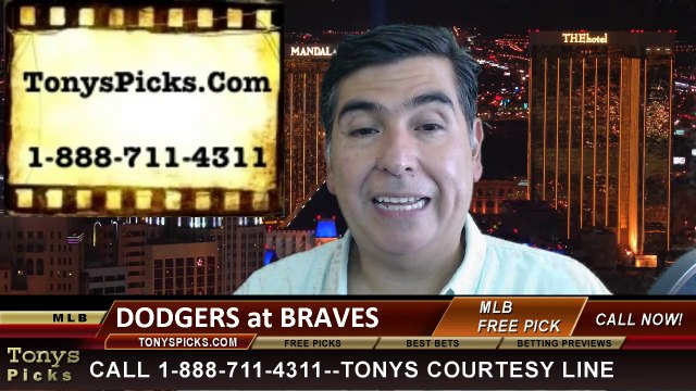 Atlanta Braves vs. LA Dodgers Pick Prediction MLB Odds Preview 8-11-2014