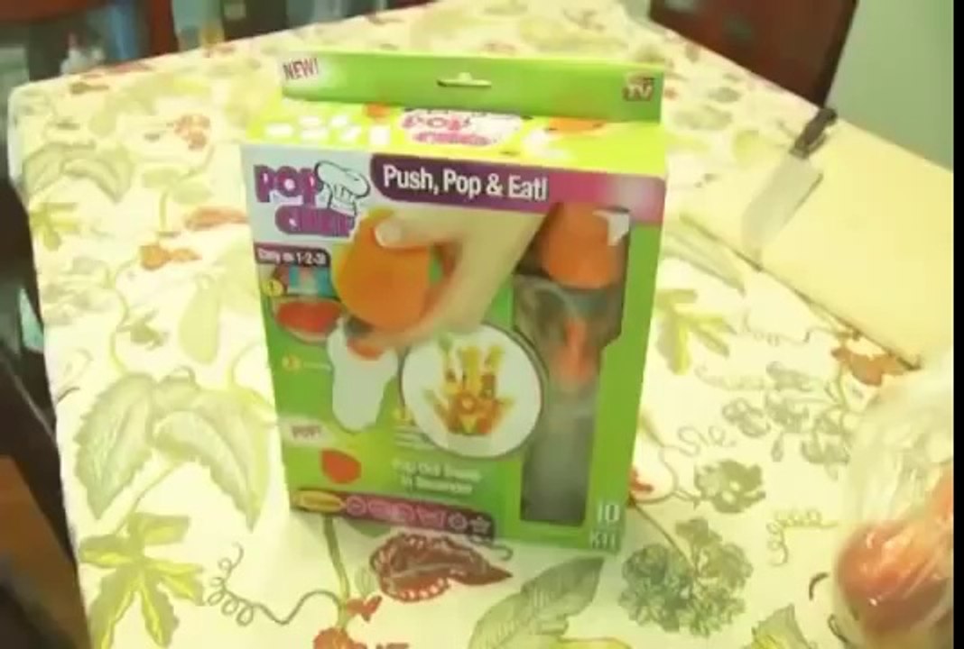 www.hergunozel.com Pop Chef Sebze ve Meyve Kesici Gıda Dekoratörü