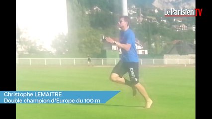 Christophe Lemaitre : "Mon objectif, c'est de refaire le triplé."