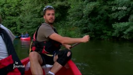 Loisir : Sortie en canoë à la tombée de la nuit (Vouvant)
