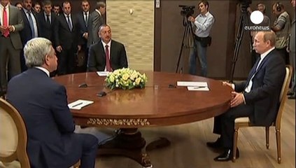 Putin plays peacemaker between Armenians and Azeris