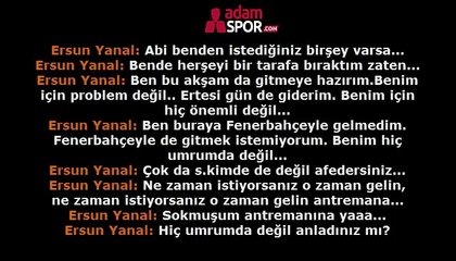 ERSUN YANAL SES KAYDI !
