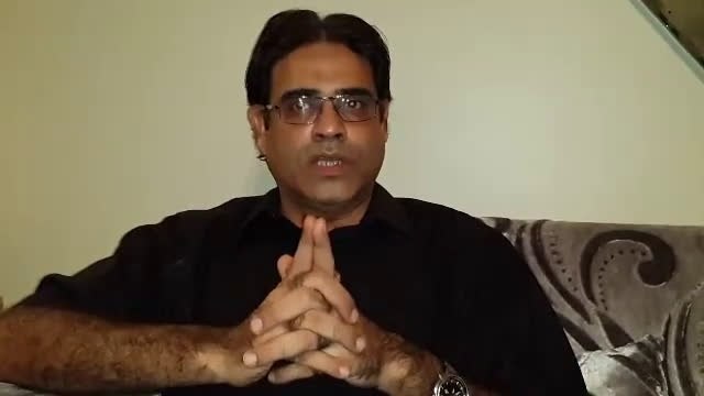 Mr. Amjad Jah member CC PTI KHI message for PTI 14 Aug Azadi March