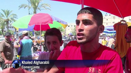 Palestinos tentam retomar a rotina durante a trégua