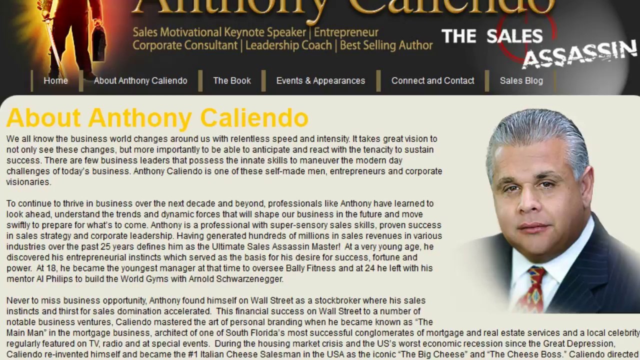 Anthony Caliendo - The sales Assassin