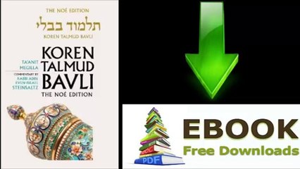 [FREE eBook] Koren Talmud Bavli Noé, Vol.13: Mo’ed Katan / Hagiga, Hebrew, by Adin Steinsaltz [PDF/ePUB]