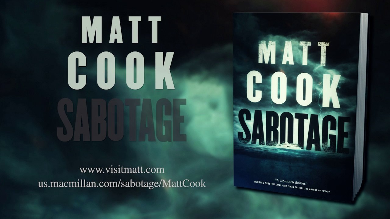 Sabotage by Matt Cook Book Trailer