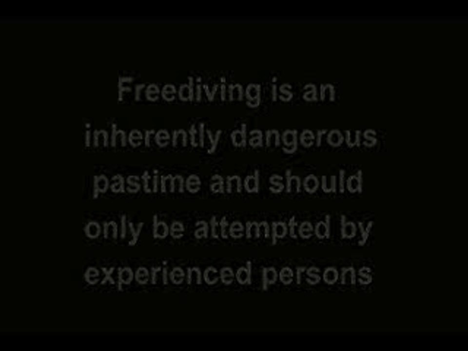 plongée extreme Freediving