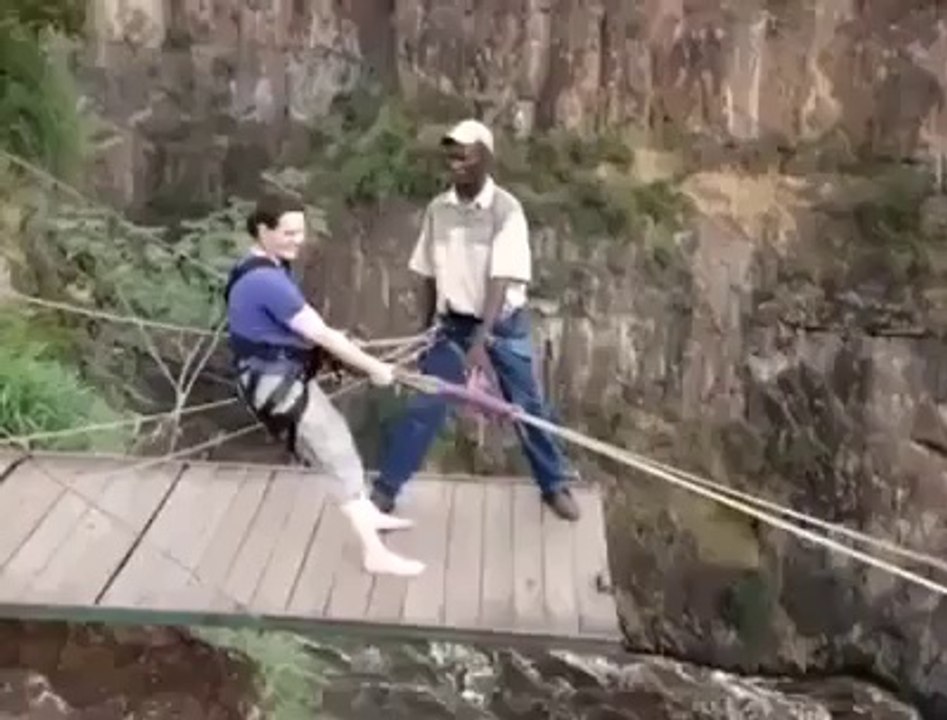 Diving from the Mountain. Do you want to jump from here?