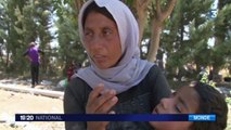 Irak : des milliers de réfugiés yézidis arrivent à frontière syrienne