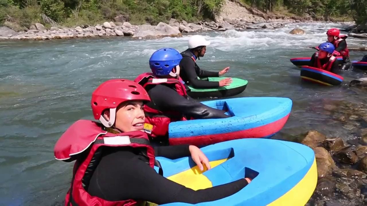 Les joies de l'hydrospeed dans l'Ubaye