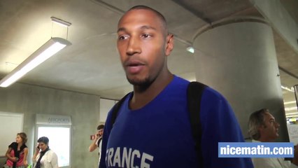 L'équipe de France de Basket débarque à Antibes