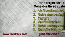 TechRack provides a checklist to consider before purchasing server racks for servers and computers.