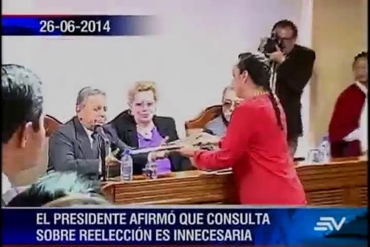 Consulta sobre reelección indefinida es innecesaria