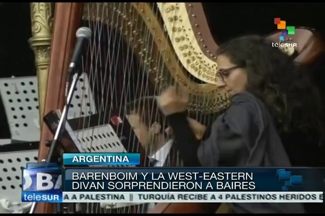 Daniel Barenboim y la West-East Divan ovacionados en Argentina