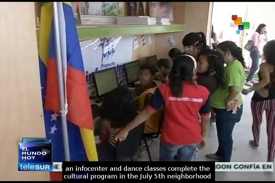 Venezuela backs sports and art as a way of combatting violence