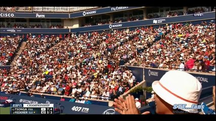 Toronto 2014 - Federer loses final to Tsonga but makes Edberg proud