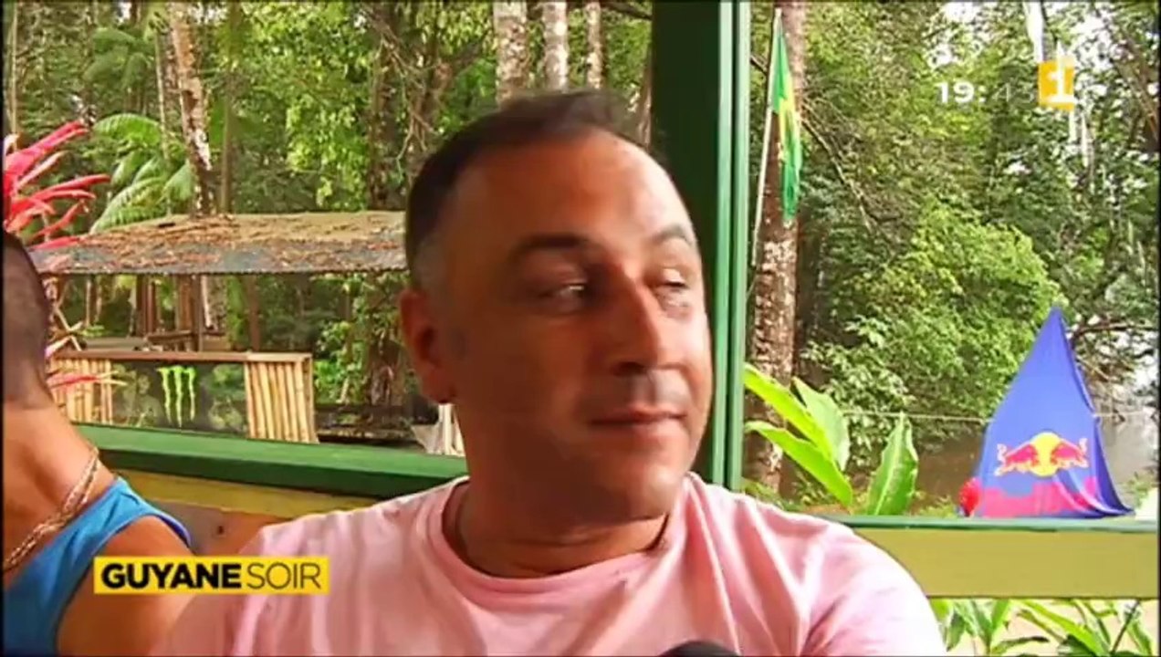 Du flyboard en Guyane